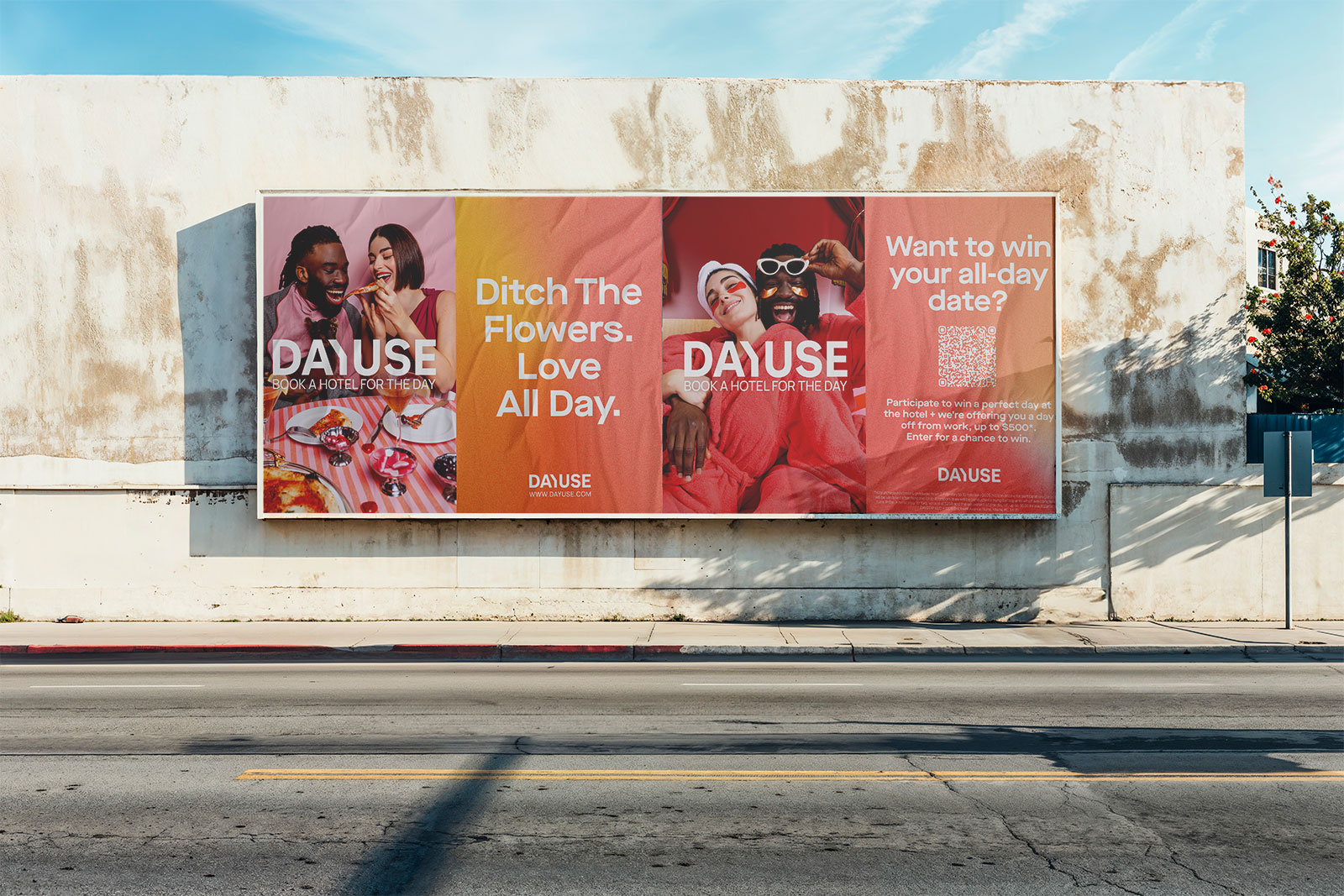 Wheatpasting Nashville - street poster campaign for DayUse